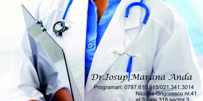 Dr. IOSUP MARANA ANDA – Medicină de Familie
