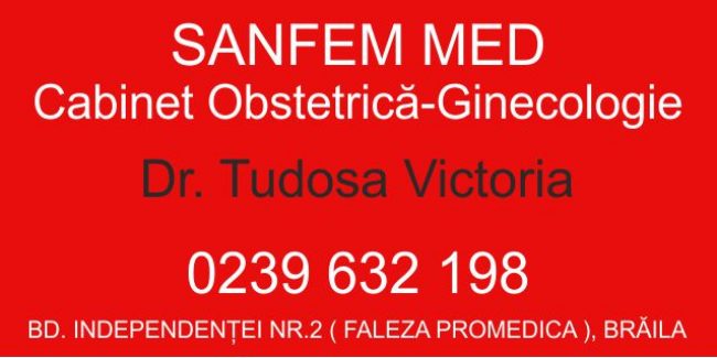 Dr. Tudosă Maria – Medic Obstetrica Ginecologie – SANFEN MED